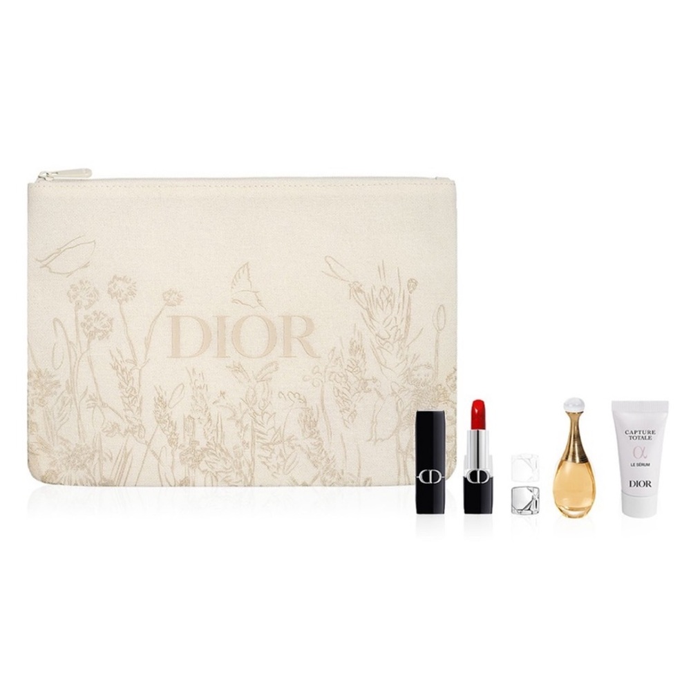 Dior beauty bag and more